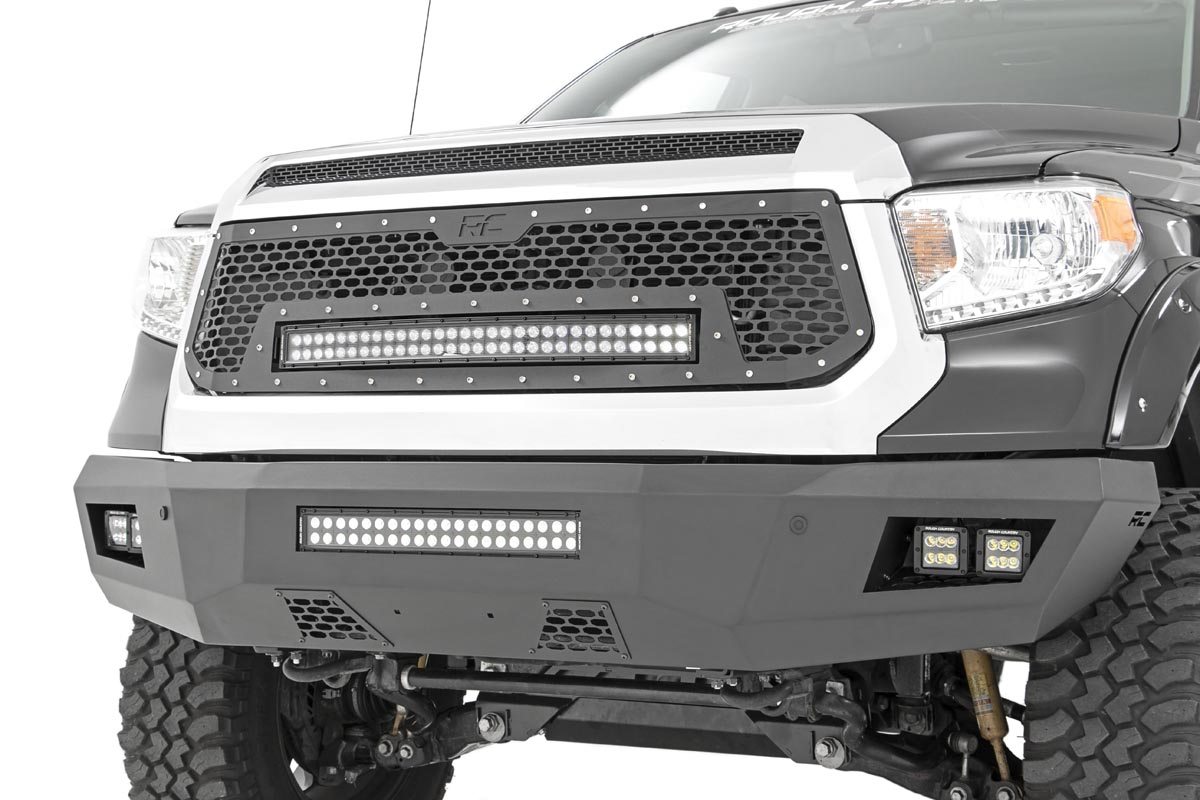 Toyota Tundra Mesh Grille - Rough Country - 30